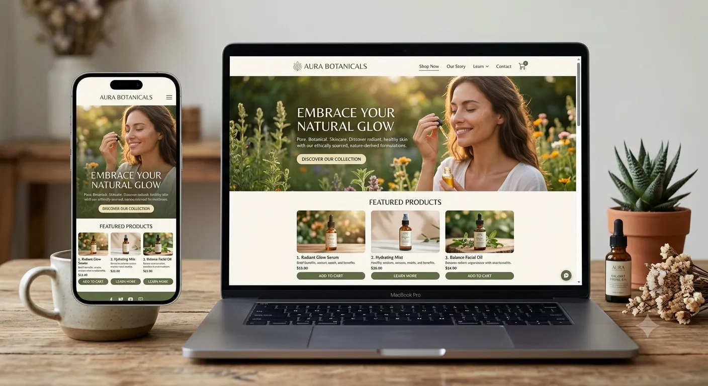 Landing Page / Página web
